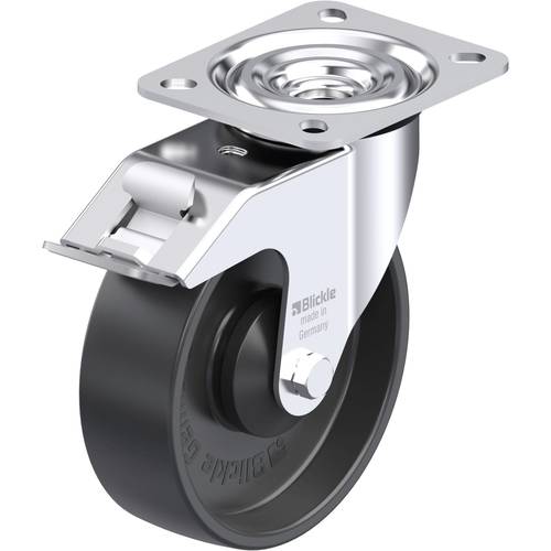 Blickle 952305 L-PP 125KA-FI Stahlblech-Lenkrolle Rad-Durchmesser: 125 mm Tragfähigkeit (max.): 200 kg 1 St.