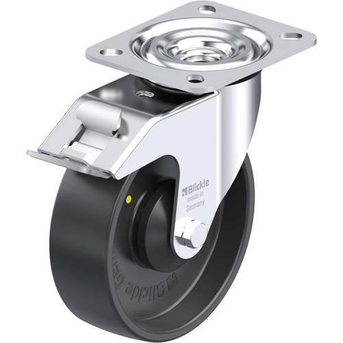Blickle 951794 L-PP 125KA-FI-EL Stahlblech-Lenkrolle Rad-Durchmesser: 125 mm Tragfähigkeit (max.): 200 kg 1 St.