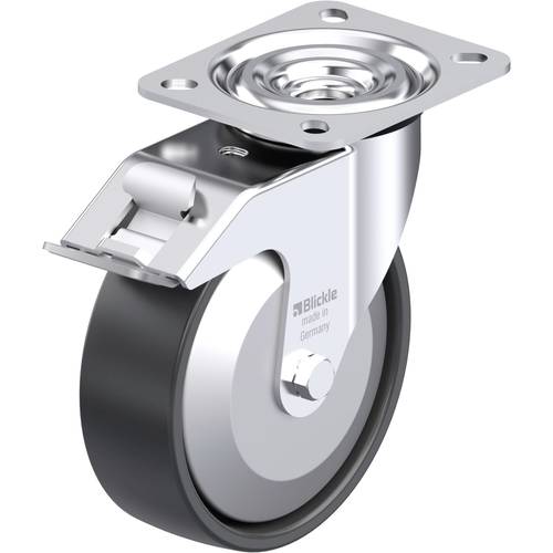 Blickle 952306 L-PP 125KA-FI-FA Stahlblech-Lenkrolle Rad-Durchmesser: 125 mm Tragfähigkeit (max.): 200 kg 1 St.