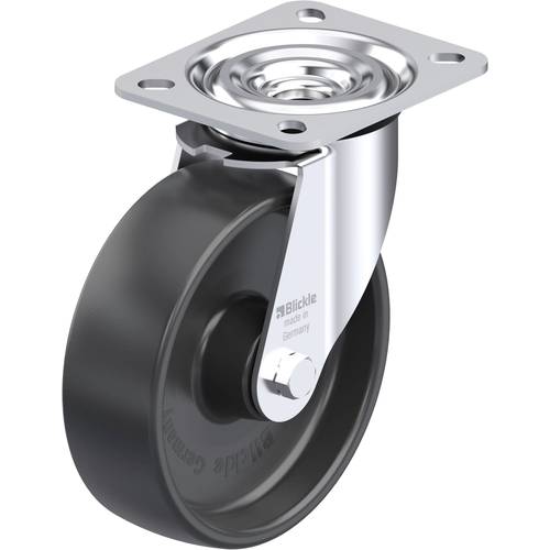 Blickle 46045 L-PP 125R Stahlblech-Lenkrolle Rad-Durchmesser: 125 mm Tragfähigkeit (max.): 200 kg 1 St.