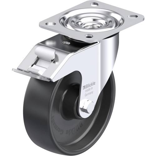 Blickle 8128 L-PP 125R-FI Stahlblech-Lenkrolle Rad-Durchmesser: 125 mm Tragfähigkeit (max.): 200 kg 1 St.
