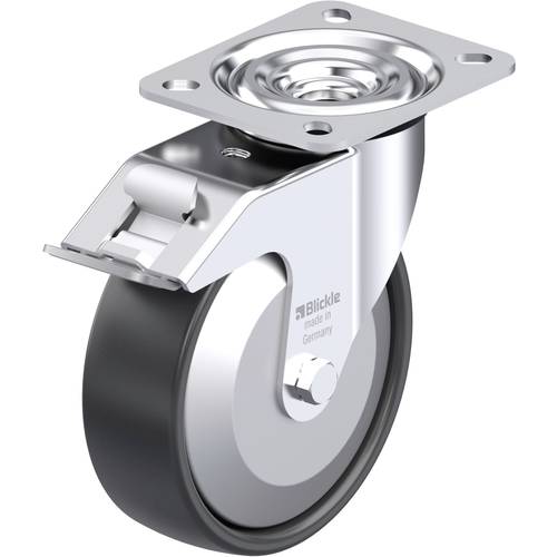 Blickle 9423 L-PP 125R-FI-FA Stahlblech-Lenkrolle Rad-Durchmesser: 125 mm Tragfähigkeit (max.): 200 kg 1 St.