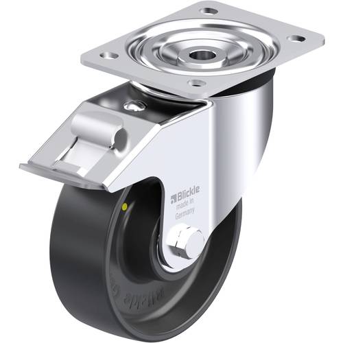 Blickle 951800 L-PP 150K-FI-EL Stahlblech-Lenkrolle Rad-Durchmesser: 150 mm Tragfähigkeit (max.): 300 kg 1 St.
