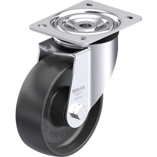 Blickle 46086 L-PP 150R Stahlblech-Lenkrolle Rad-Durchmesser: 150 mm Tragfähigkeit (max.): 300 kg 1 St.