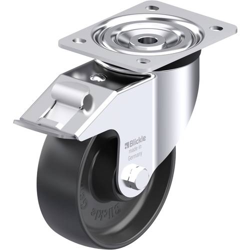 Thumbnail - Blickle 74443 L-PP 150R-FI Stahlblech-Lenkrolle Rad-Durchmesser: 150 mm Tragfähigkeit (max.): 300 kg 1 St.