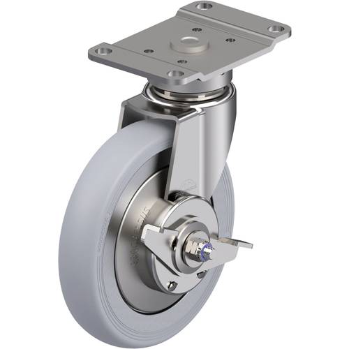 Blickle 949342 LPX-PGV 150XK-PG2-SRA-SG-FA Edelstahl-Lenkrolle Rad-Durchmesser: 150 mm Tragfähigkeit (max.): 200 kg 1 St...