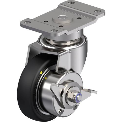 Blickle 949172 LPX-PGV 84XR-PG1-SRA-EL-FA Edelstahl-Lenkrolle Rad-Durchmesser: 84 mm Tragfähigkeit (max.): 90 kg 1 St.