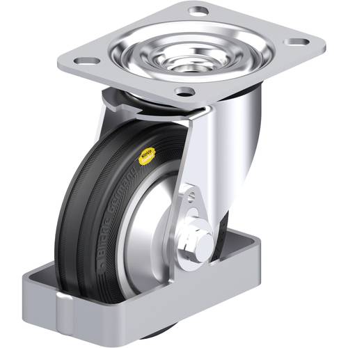 Blickle 938383 L-RD 100R-FA-FS Stahlblech-Lenkrolle Rad-Durchmesser: 100 mm Tragfähigkeit (max.): 100 kg 1 St.