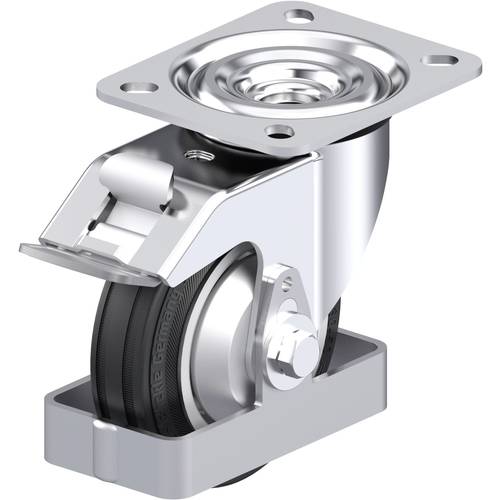 Blickle 938384 L-RD 100R-FI-FA-FS Stahlblech-Lenkrolle Rad-Durchmesser: 100 mm Tragfähigkeit (max.): 100 kg 1 St.