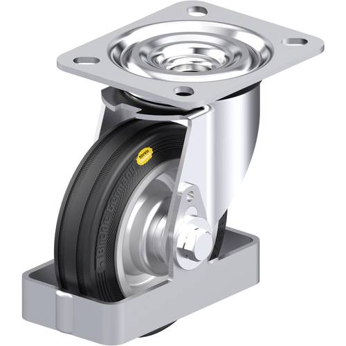 Thumbnail - Blickle 938382 L-RD 100R-FS Stahlblech-Lenkrolle Rad-Durchmesser: 100 mm Tragfähigkeit (max.): 100 kg 1 St.
