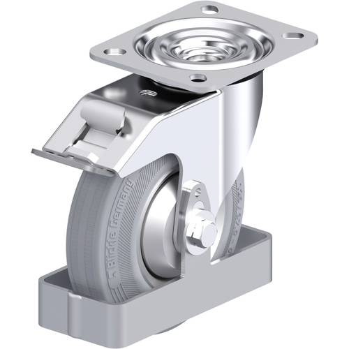 Blickle 938396 L-RD 125R-FI-VLI-FA-FS Stahlblech-Lenkrolle Rad-Durchmesser: 125 mm Tragfähigkeit (max.): 120 kg 1 St.