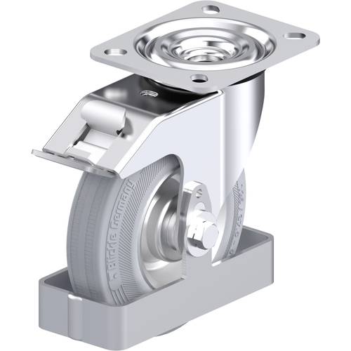 Blickle 938395 L-RD 125R-FI-VLI-FS Stahlblech-Lenkrolle Rad-Durchmesser: 125 mm Tragfähigkeit (max.): 120 kg 1 St.