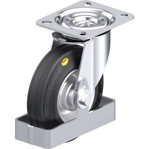 Blickle 931403 L-RD 125R-FS Stahlblech-Lenkrolle Rad-Durchmesser: 125 mm Tragfähigkeit (max.): 120 kg 1 St.