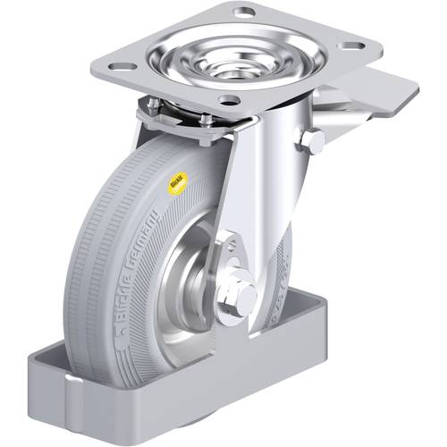 Blickle 938399 L-RD 125R-ST-VLI-FS Stahlblech-Lenkrolle Rad-Durchmesser: 125 mm Tragfähigkeit (max.): 120 kg 1 St.