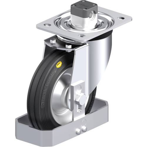 Thumbnail - Blickle 938416 L-RD 162R-CS11-FS Stahlblech-Lenkrolle Rad-Durchmesser: 160 mm Tragfähigkeit (max.): 225 kg 1 St.