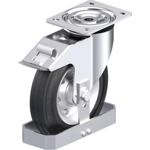 Blickle 922408 L-RD 200K-FI-FS Stahlblech-Lenkrolle Rad-Durchmesser: 200 mm Tragfähigkeit (max.): 350 kg 1 St.