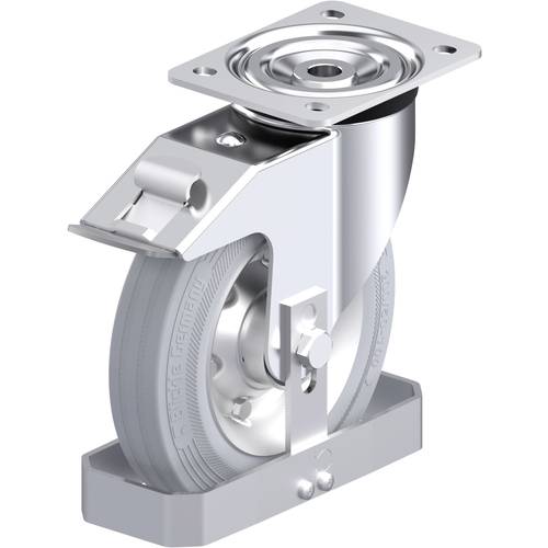 Blickle 938445 L-RD 200K-FI-VLI-FS Stahlblech-Lenkrolle Rad-Durchmesser: 200 mm Tragfähigkeit (max.): 350 kg 1 St.