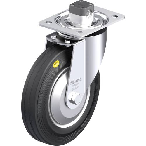 Blickle 849998 L-RD 202R-CS11-FA Stahlblech-Lenkrolle Rad-Durchmesser: 200 mm Tragfähigkeit (max.): 350 kg 1 St.