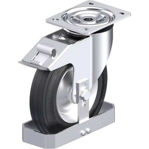 Blickle 918329 L-RD 202R-FI-FS Stahlblech-Lenkrolle Rad-Durchmesser: 200 mm Tragfähigkeit (max.): 350 kg 1 St.