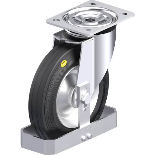 Blickle 903409 L-RD 202R-FS Stahlblech-Lenkrolle Rad-Durchmesser: 200 mm Tragfähigkeit (max.): 350 kg 1 St.