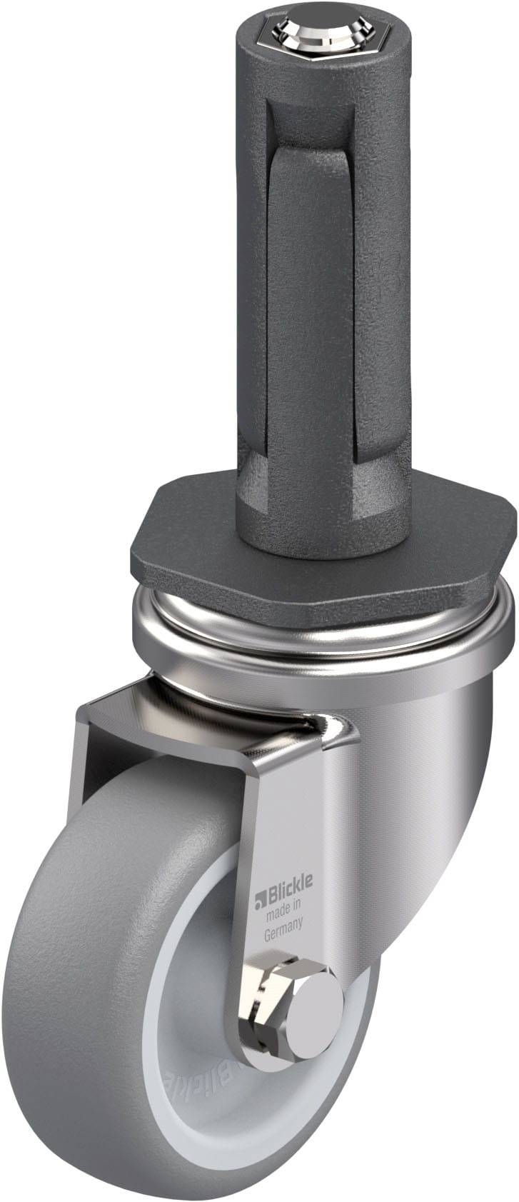 Blickle 845609 LRXA-TPA 50G-EXR02 Edelstahl-Apparate-Lenkrolle Rad-Durchmesser: 50 mm Tragfähigkeit (max.): 50 kg 1 St.