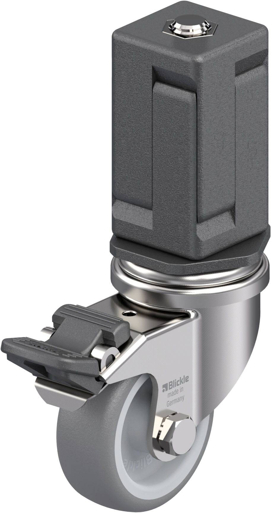 Blickle 857015 LRXA-TPA 50G-FI-EXV05 Edelstahl-Apparate-Lenkrolle Rad-Durchmesser: 50 mm Tragfähigkeit (max.): 50 kg 1 S...