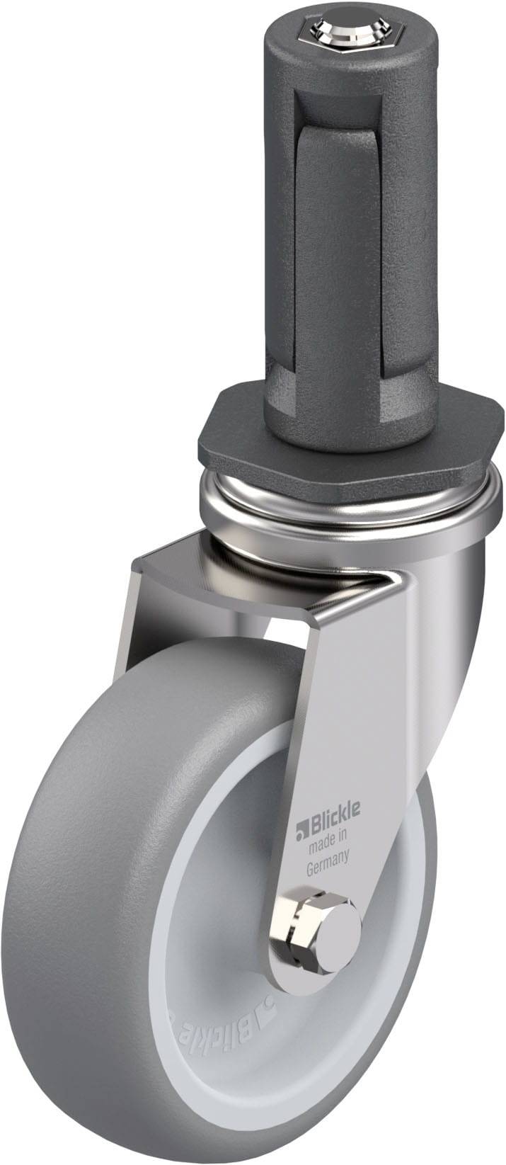 Blickle 849572 LRXA-TPA 75G-EXR03 Edelstahl-Apparate-Lenkrolle Rad-Durchmesser: 75 mm Tragfähigkeit (max.): 75 kg 1 St.