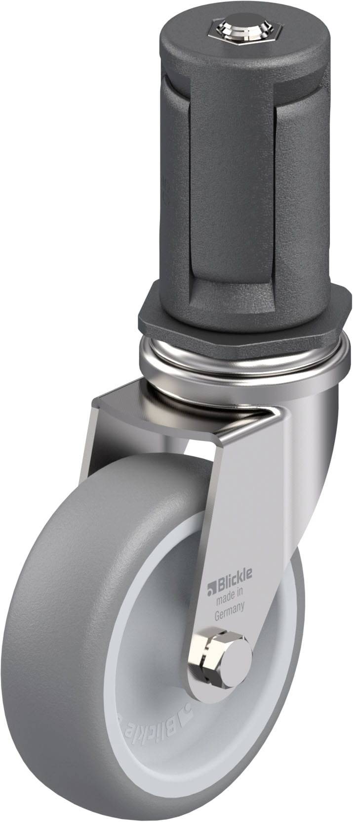 Blickle 849574 LRXA-TPA 75G-EXR05 Edelstahl-Apparate-Lenkrolle Rad-Durchmesser: 75 mm Tragfähigkeit (max.): 75 kg 1 St.