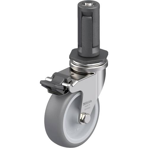 Blickle 849625 LRXA-TPA 75G-FI-EXR03 Edelstahl-Apparate-Lenkrolle Rad-Durchmesser: 75 mm Tragfähigkeit (max.): 75 kg 1 S...