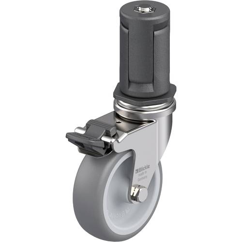 Thumbnail - Blickle 849627 LRXA-TPA 75G-FI-EXR05 Edelstahl-Apparate-Lenkrolle Rad-Durchmesser: 75 mm Tragfähigkeit (max.): 75 kg 1 S...