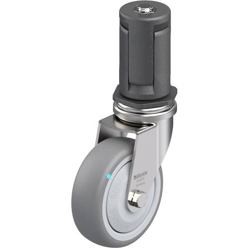 Blickle 849757 LRXA-TPA 75KFD-EXR05 Edelstahl-Apparate-Lenkrolle Rad-Durchmesser: 75 mm Tragfähigkeit (max.): 75 kg 1 St...