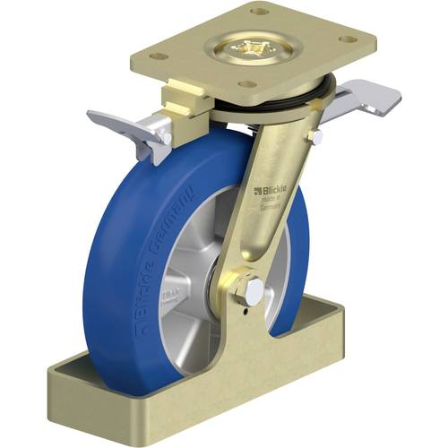 Thumbnail - Blickle 872604 LS-ALBS 200K-ST-CO-RI4-FS Lenkrolle Rad-Durchmesser: 200 mm Tragfähigkeit (max.): 600 kg 1 St.