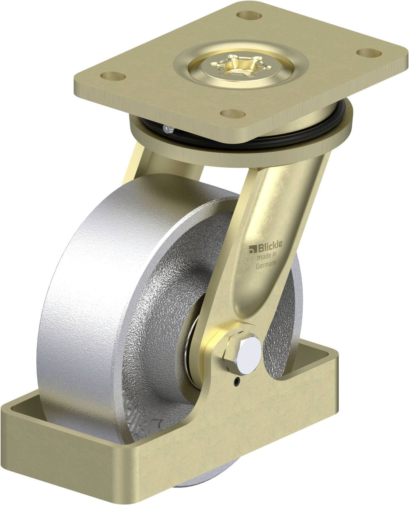 Blickle 896959 LS-G 150K-FS Schwerlast-Lenkrolle Rad-Durchmesser: 150 mm Tragfähigkeit (max.): 900 kg 1 St.