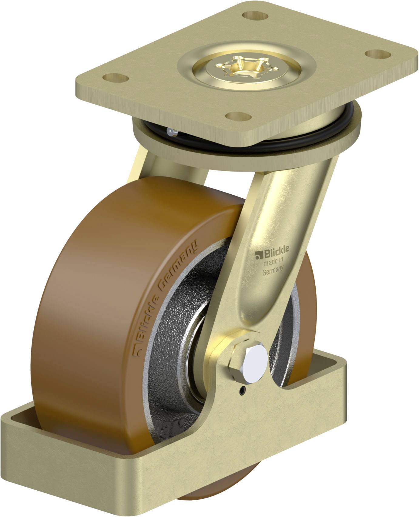 Blickle 917860 LS-GB 152K-FS Schwerlast-Lenkrolle Rad-Durchmesser: 150 mm Tragfähigkeit (max.): 950 kg 1 St.