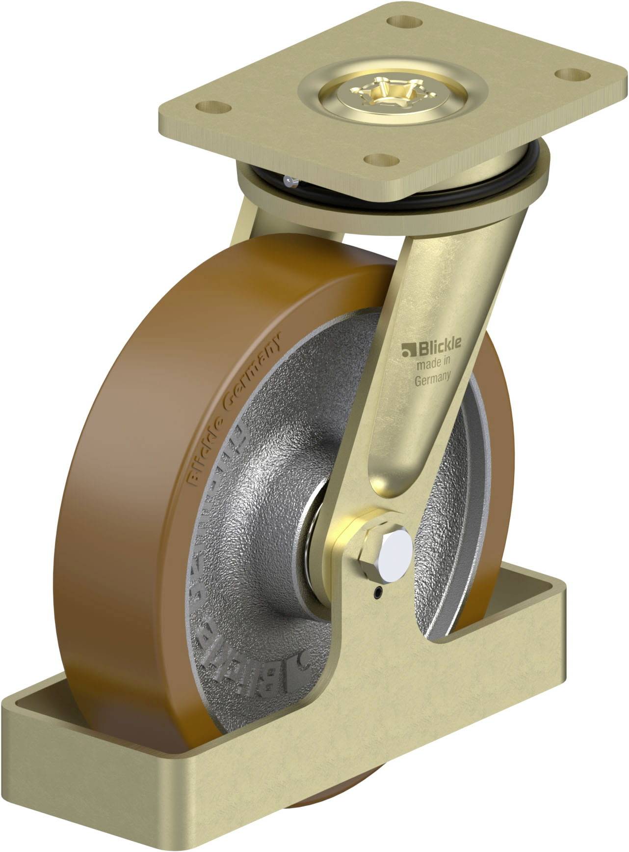 Blickle 882541 LS-GB 200K-FS Schwerlast-Lenkrolle Rad-Durchmesser: 200 mm Tragfähigkeit (max.): 1000 kg 1 St.