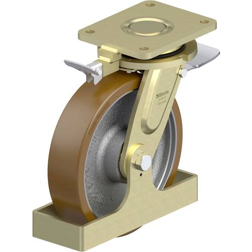 Blickle 847309 LS-GB 250K-ST-RI4-FS Schwerlast-Lenkrolle Rad-Durchmesser: 250 mm Tragfähigkeit (max.): 1500 kg 1 St.