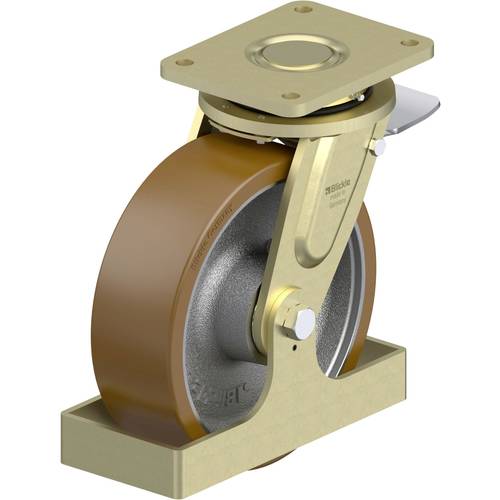 Blickle 845306 LS-GB 252K-ST-FS Schwerlast-Lenkrolle Rad-Durchmesser: 250 mm Tragfähigkeit (max.): 1800 kg 1 St.