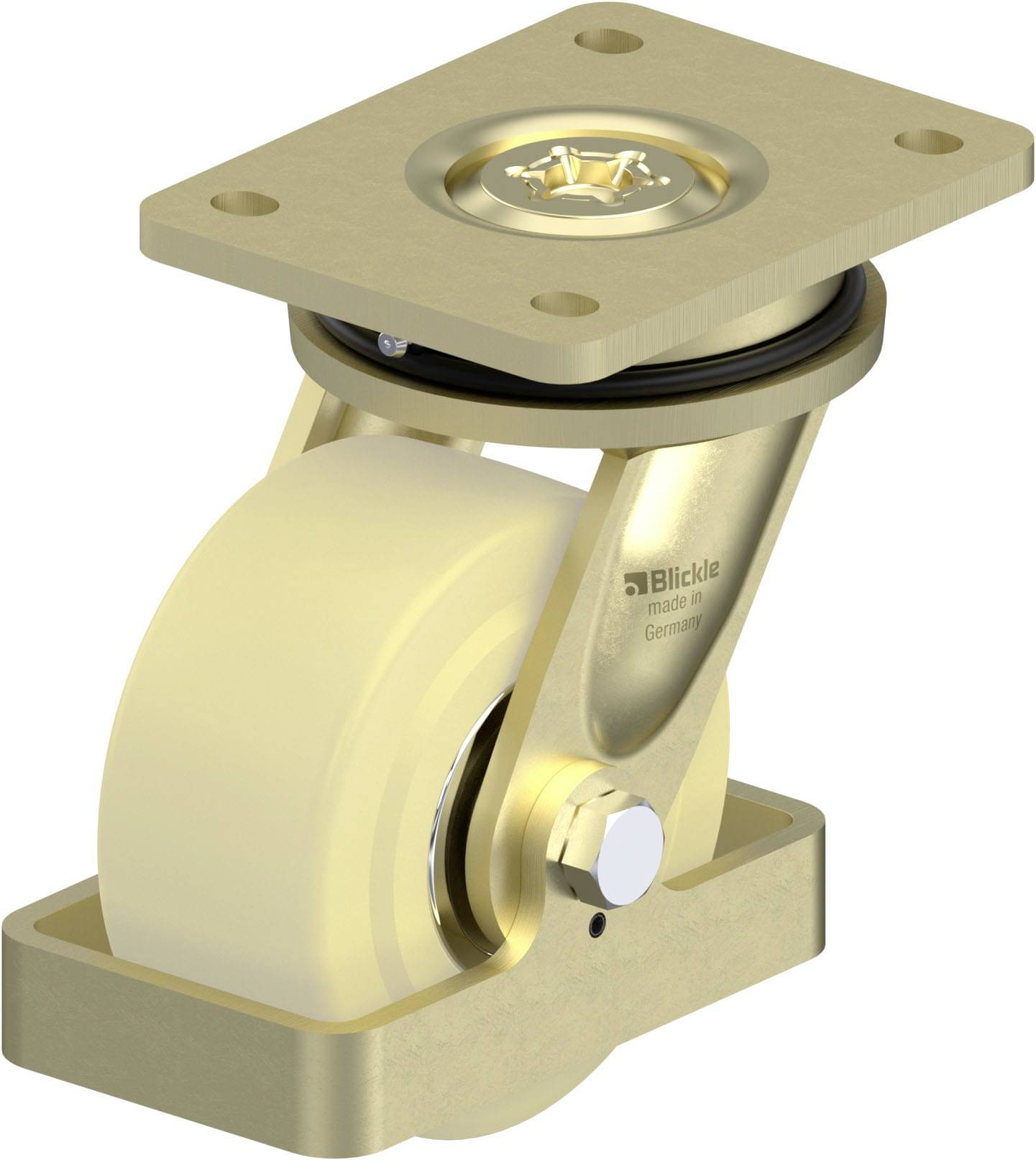 Blickle 614925 LS-GSPO 125K-FS Schwerlast-Lenkrolle Rad-Durchmesser: 125 mm Tragfähigkeit (max.): 1750 kg 1 St.