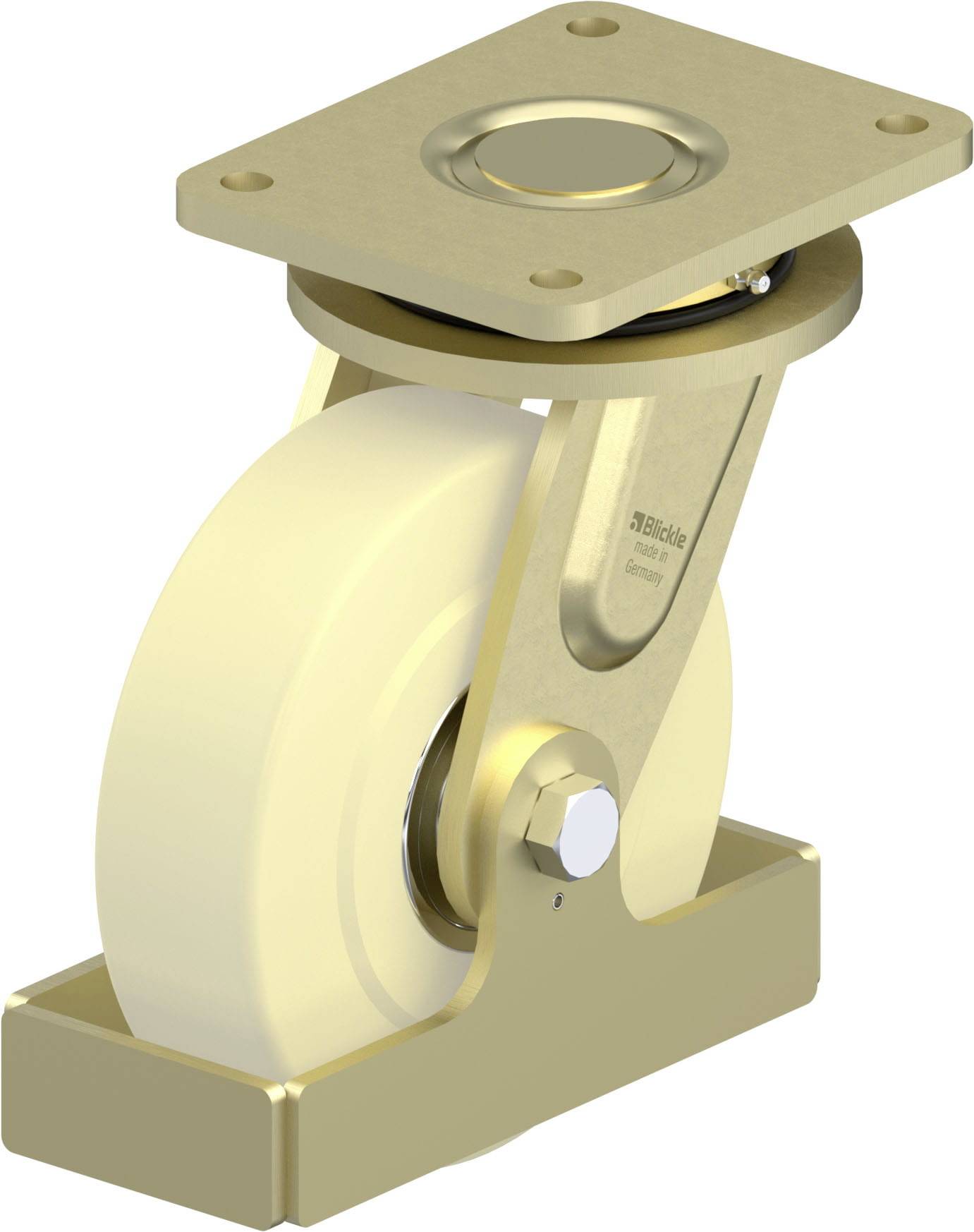 Blickle 854256 LS-GSPO 200K-35-FS Schwerlast-Lenkrolle Rad-Durchmesser: 200 mm Tragfähigkeit (max.): 3000 kg 1 St.