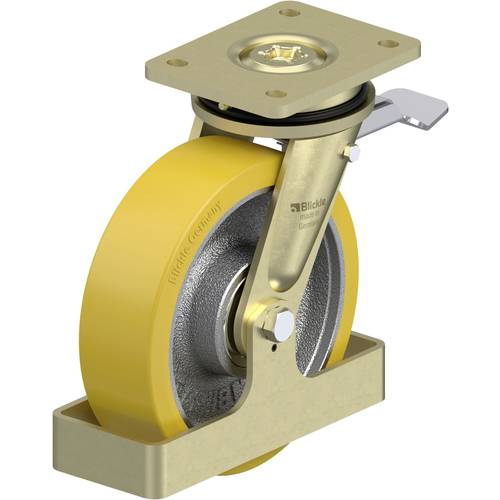 Blickle 939524 LS-GTH 201K-ST-FS Schwerlast-Lenkrolle Rad-Durchmesser: 200 mm Tragfähigkeit (max.): 1400 kg 1 St.