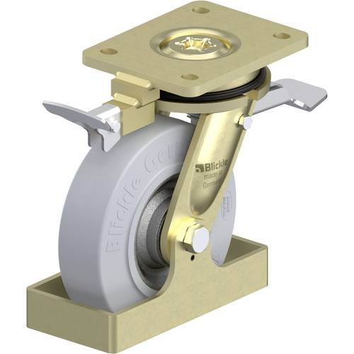 Blickle 929957 LS-SE 160K-ST-SG-RI4-FS Schwerlast-Lenkrolle Rad-Durchmesser: 160 mm Tragfähigkeit (max.): 450 kg 1 St.