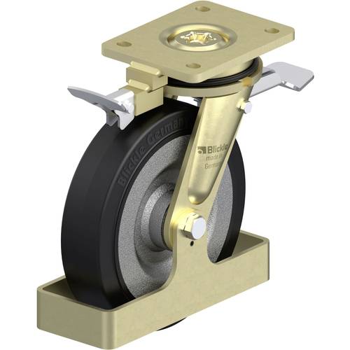 Blickle 927374 LS-SE 200K-ST-RI4-FS Schwerlast-Lenkrolle Rad-Durchmesser: 200 mm Tragfähigkeit (max.): 600 kg 1 St.