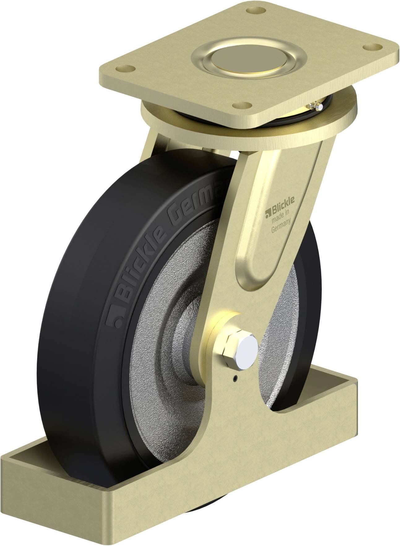 Blickle 920263 LS-SE 250K-FS Schwerlast-Lenkrolle Rad-Durchmesser: 250 mm Tragfähigkeit (max.): 850 kg 1 St.