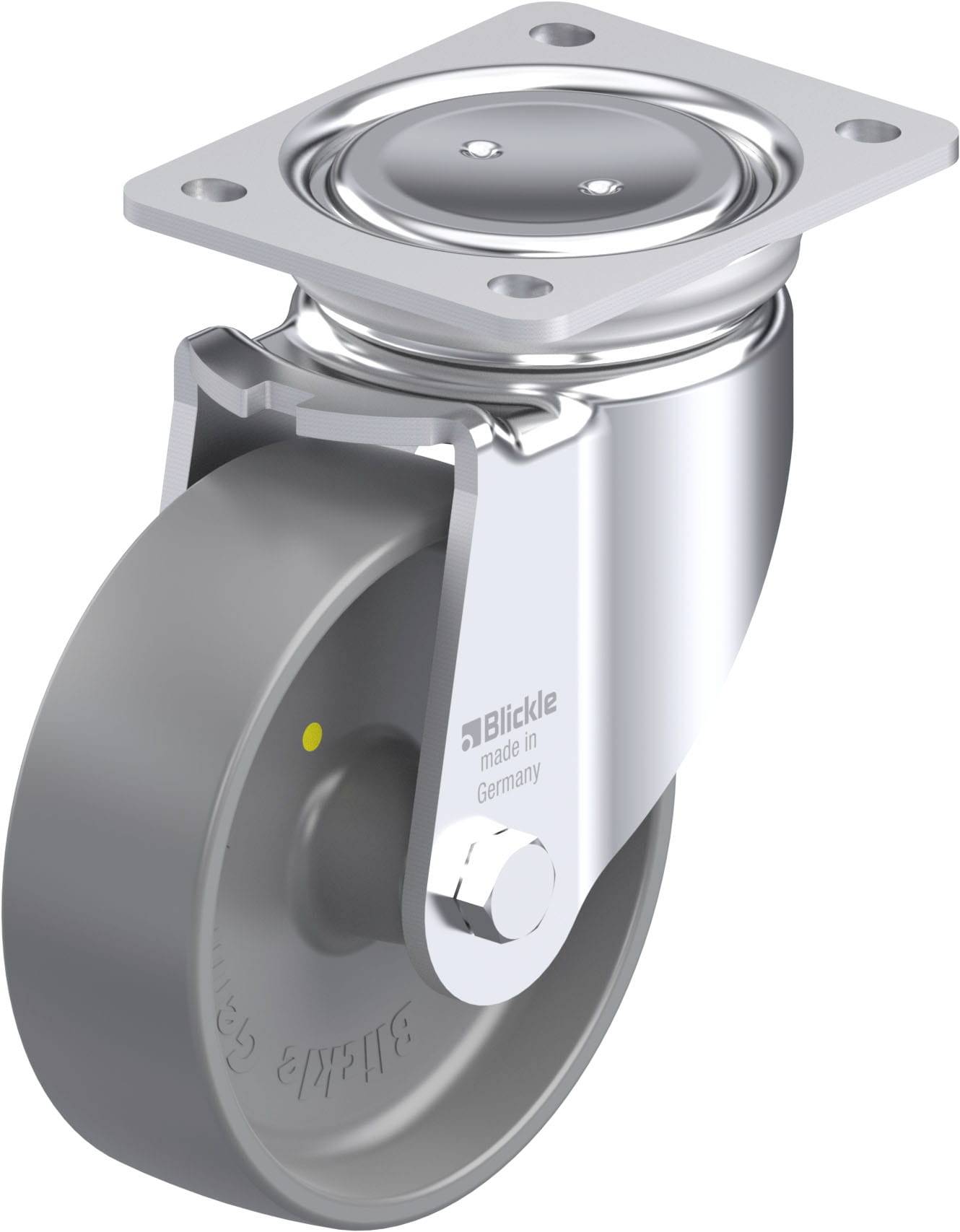 Blickle 936959 LUH-PO 150G-ELS Stahlblech-Lenkrolle Rad-Durchmesser: 150 mm Tragfähigkeit (max.): 400 kg 1 St.