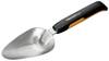 Fiskars Xact, Gartenkelle, Edelstahl, Schwarz, Edelstahl, Softgrip, Einfarbig, 280 g