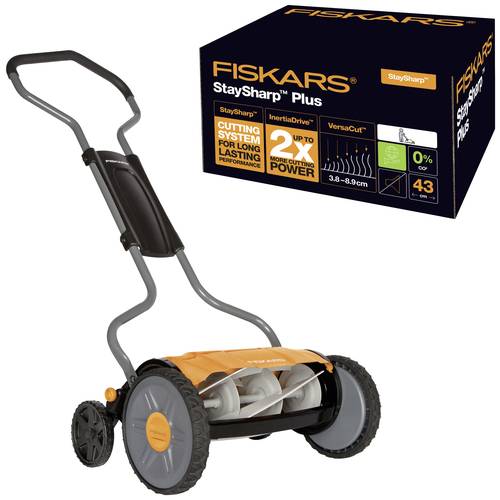 Fiskars StaySharp™ Hand Spindelmäher Schnittbreite (max.) 430 mm