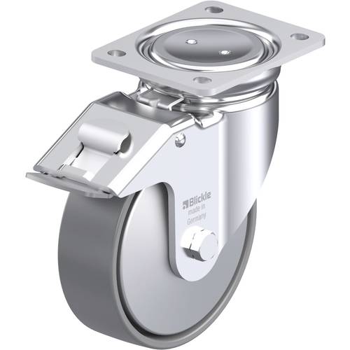 Blickle 946903 LUH-PO 160G-FI-ELS-FA Stahlblech-Lenkrolle Rad-Durchmesser: 160 mm Tragfähigkeit (max.): 450 kg 1 St.