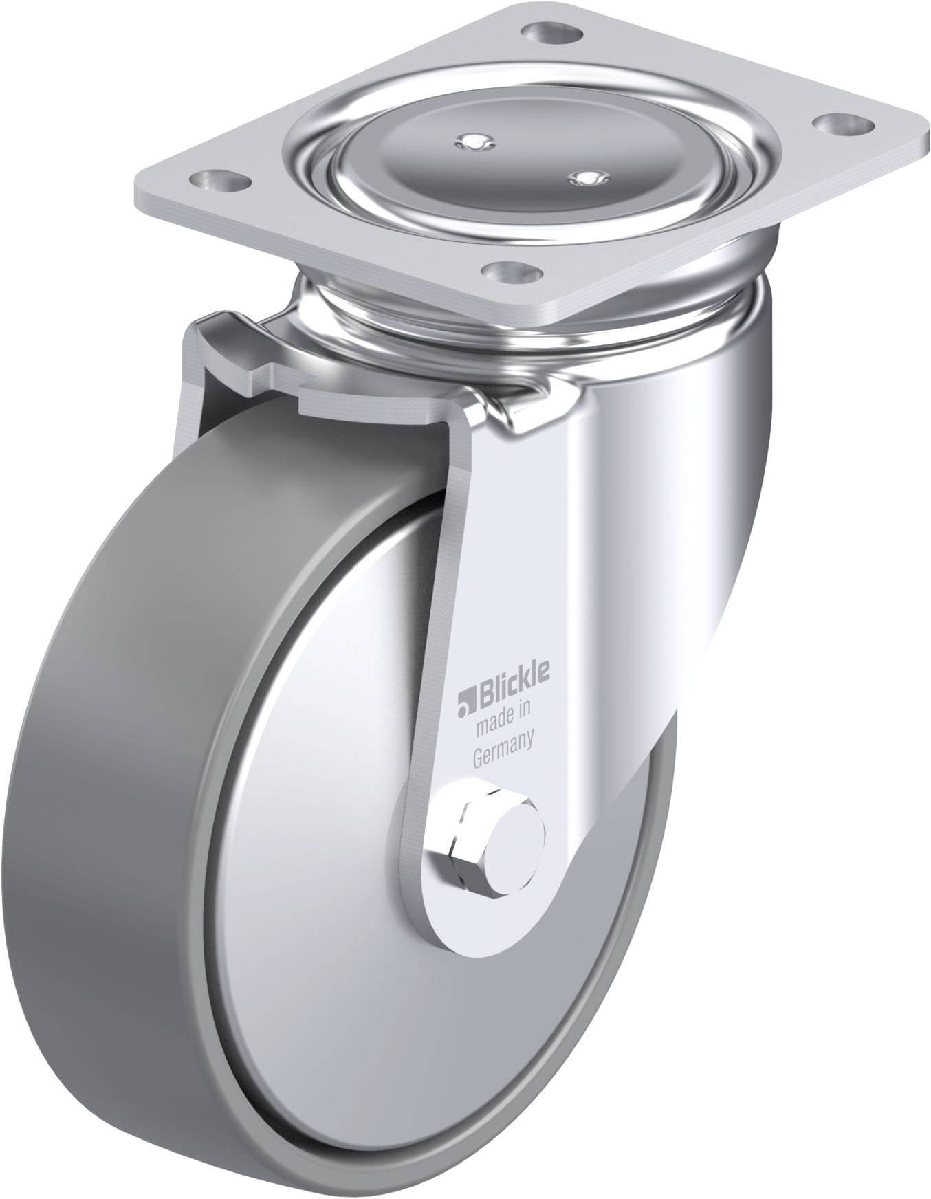 Blickle 946904 LUH-PO 160K-ELS-FA Stahlblech-Lenkrolle Rad-Durchmesser: 160 mm Tragfähigkeit (max.): 450 kg 1 St.