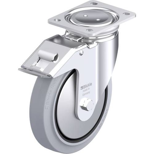 Blickle 851660 LUH-POEV 200XKA-FI-SG-FA Stahlblech-Lenkrolle Rad-Durchmesser: 200 mm Tragfähigkeit (max.): 500 kg 1 St.
