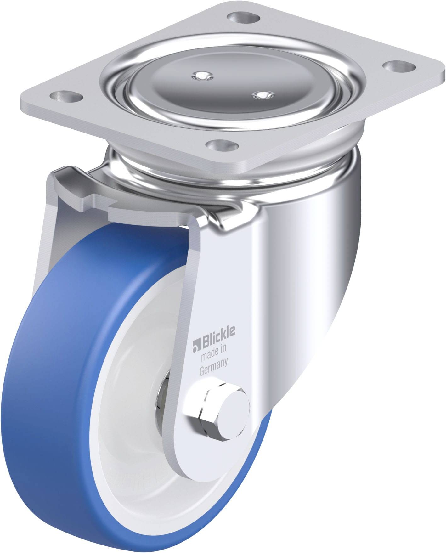 Blickle 938078 LUH-POTHS 125K Stahlblech-Lenkrolle Rad-Durchmesser: 125 mm Tragfähigkeit (max.): 275 kg 1 St.